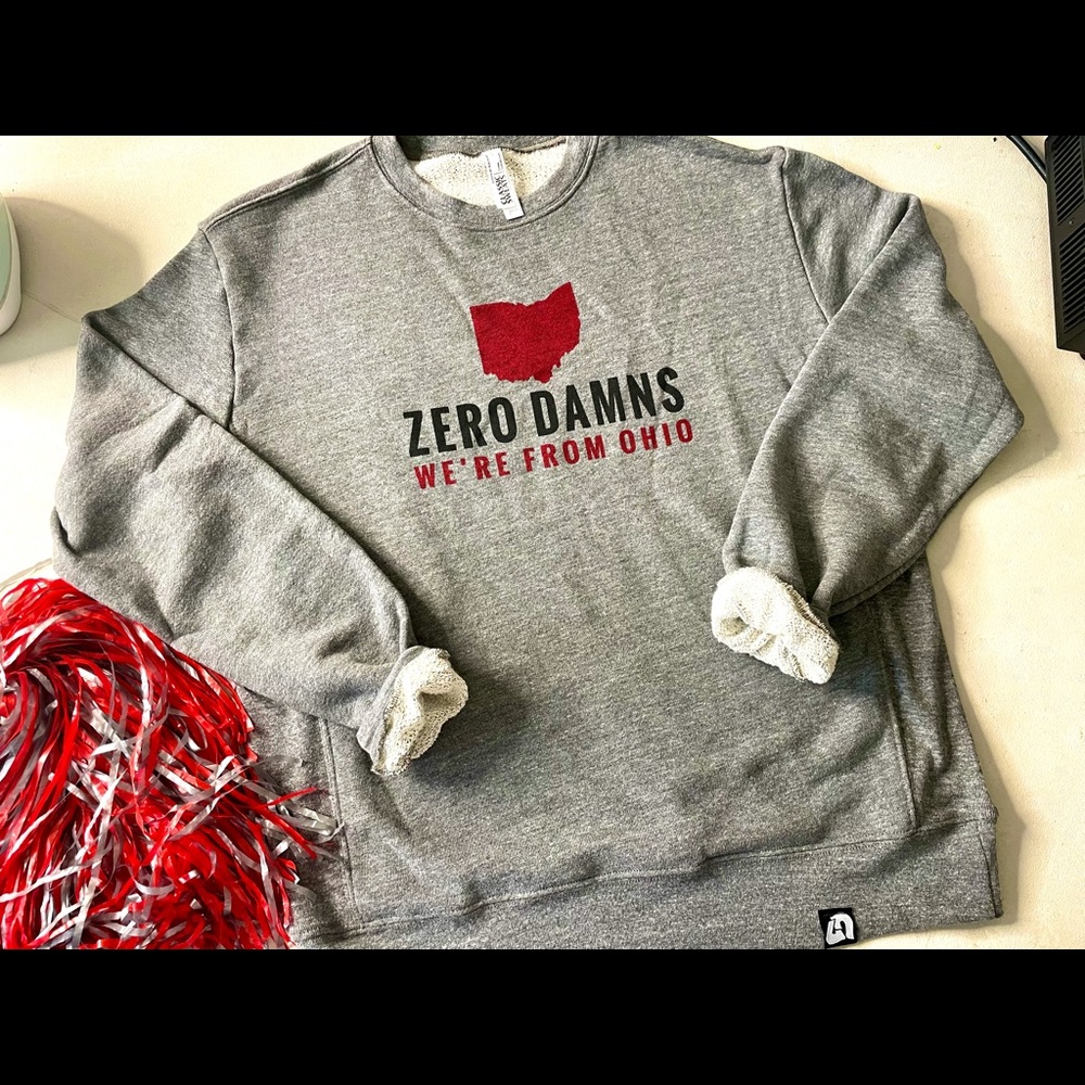 NWT Ohio State Zero Damns Sweatshirt